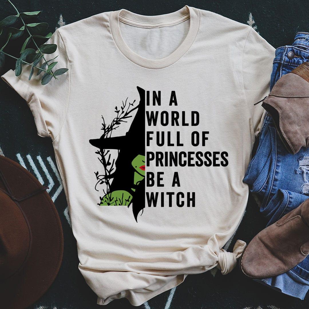 Empowering Witch Graphic Top – \"In a World Full of Princesses Be a Witch\"