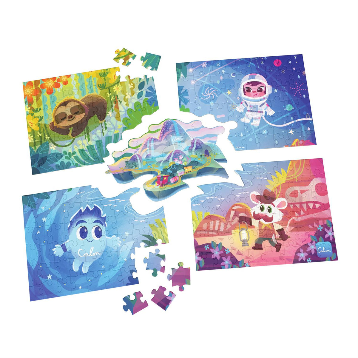 Dream Island Storybook Puzzle - Sloth