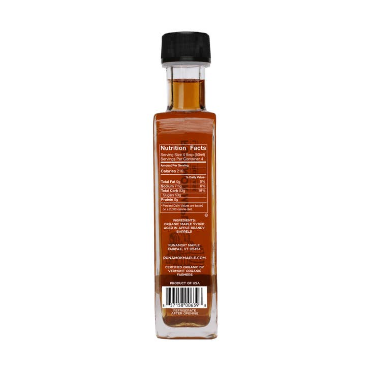 LIMITED RELEASE Apple Brandy Barrel-Aged Maple Syrup 250ml