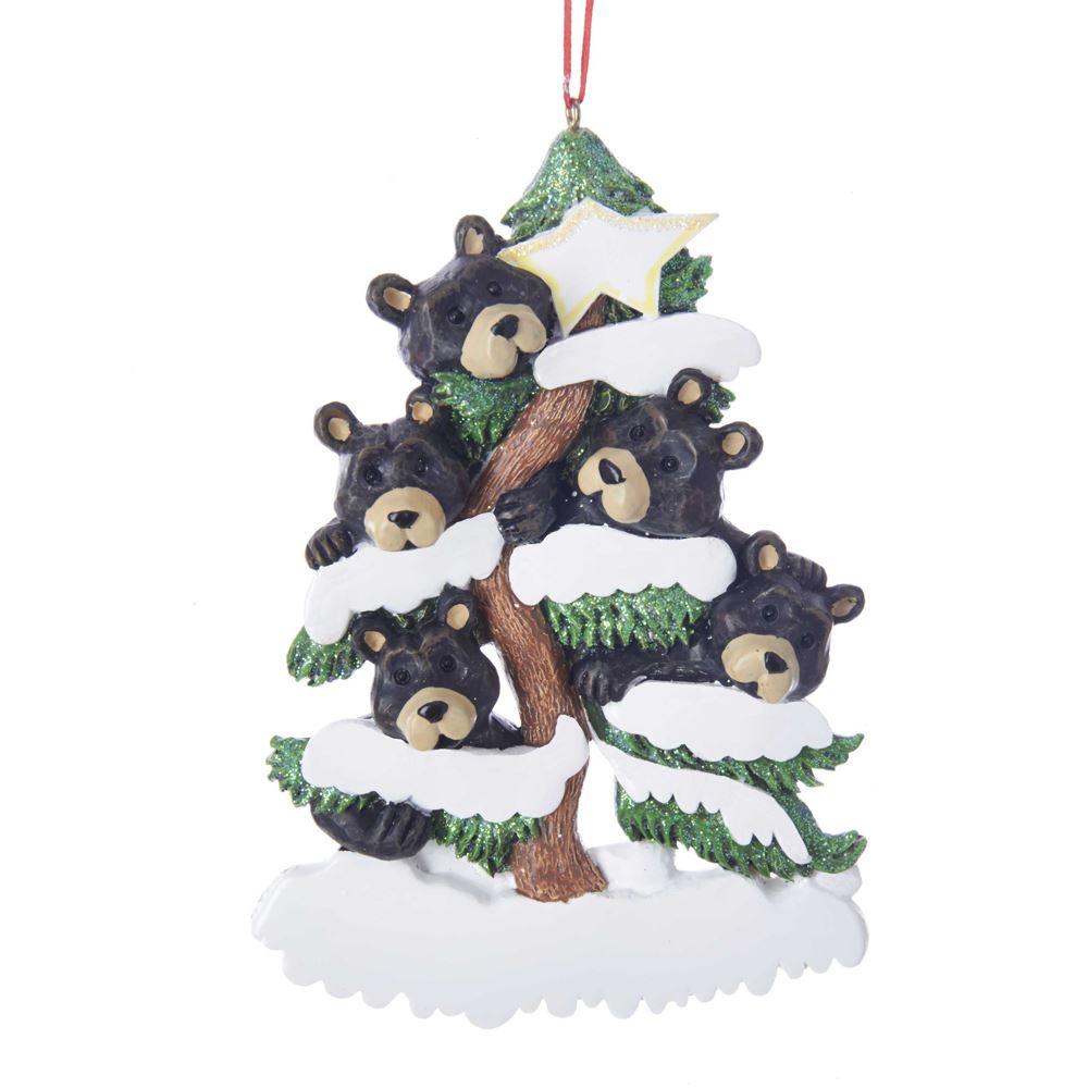 Adorno de familia de osos en el árbol - Familia de 5