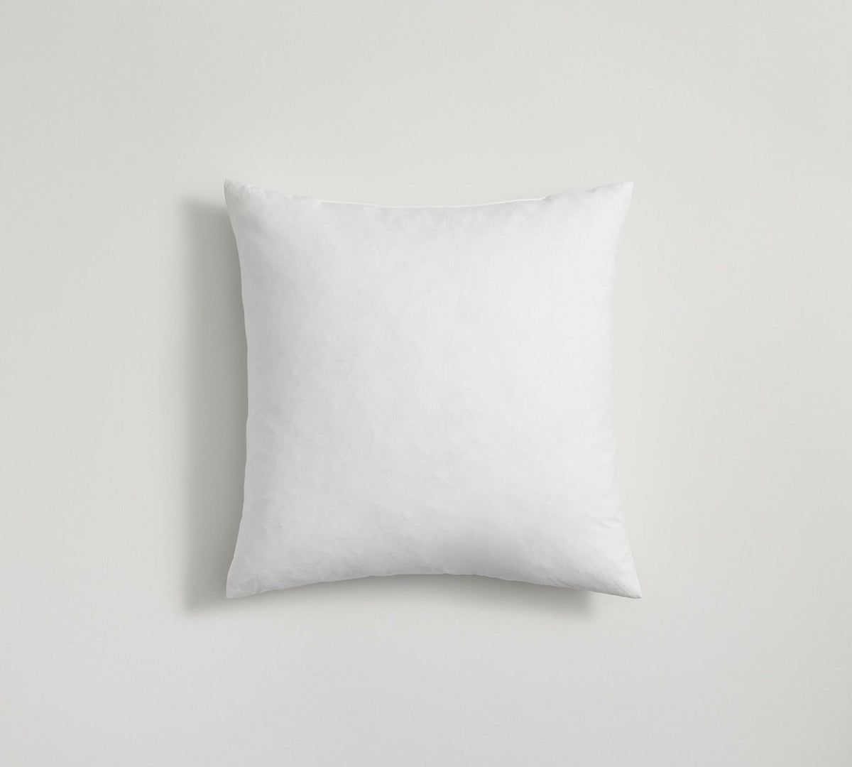 Pottery Barn Suede Pillow Cover with Down Feather Insert, 20 x 20 in