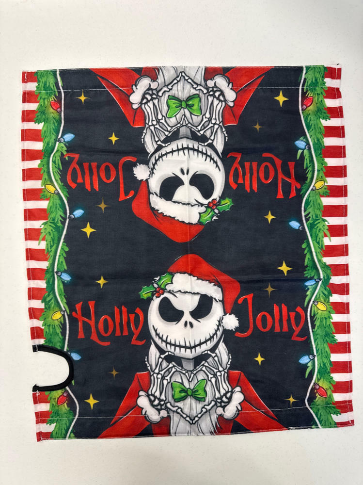 Funda magnética para buzón de Navidad FBCOO, 21x19 pulgadas, decoración navideña roja y verde