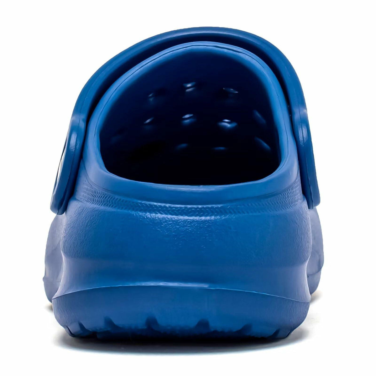 WOUEOI Zuecos, sandalias y chanclas de jardín con dibujos animados para niños pequeños, color azul zafiro, talla 9