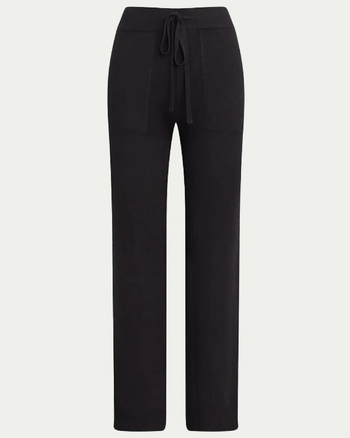 Pantalones casuales tipo pull-on de punto para mujer ELLEN TRACY Joni, negros, XL