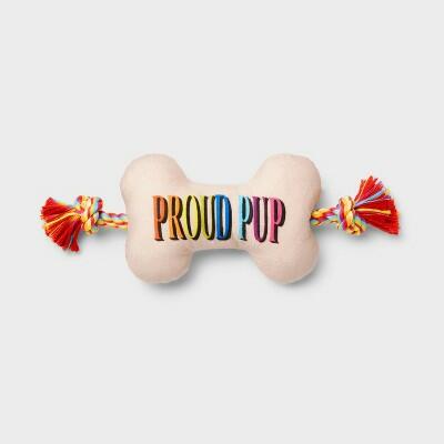 Juguete de peluche para perro con forma de hueso, cuerda, 15" Pride