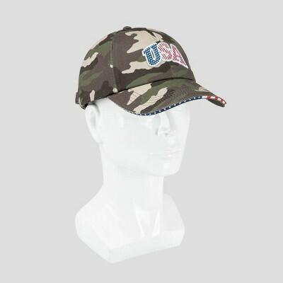 Gorra de béisbol Wemco para hombre, estilo militar verde, ajustable, talla única