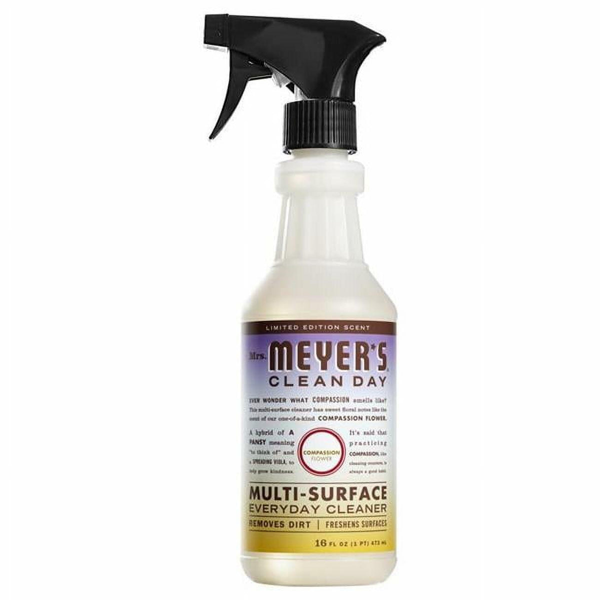 MRS. MEYER'S CLEAN DAY Limpiador Multiuso de Uso Diario Compassion Flower 16oz