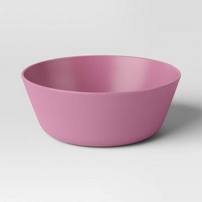 Bol para cereales de plástico Room Essentials™ rosa frambuesa pálido 1020 ml