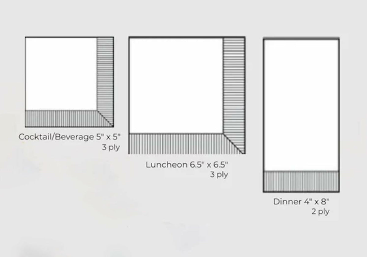 Servilletas para fiestas IHR Ideal Home Range de 3 capas, 16.5 x 16.5 cm, color crema, paquete de 20 unidades