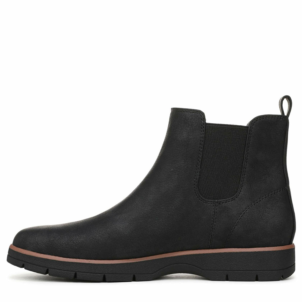 Botín Dr. Scholl's Northbound para mujer, negro liso, talla 8 W