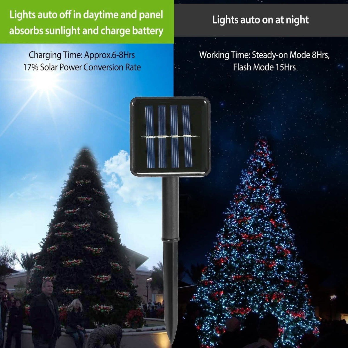 Outdoor Solar String Lights