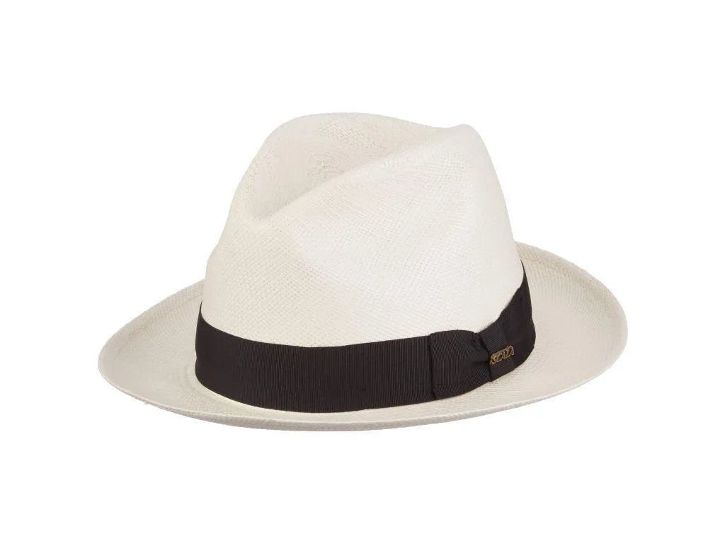Scala Napa - Panama Straw Fedora Hat