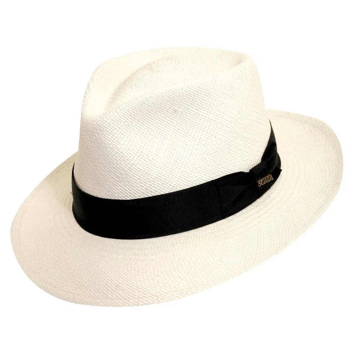 Scala Highlands - Panama Straw Fedora Hat