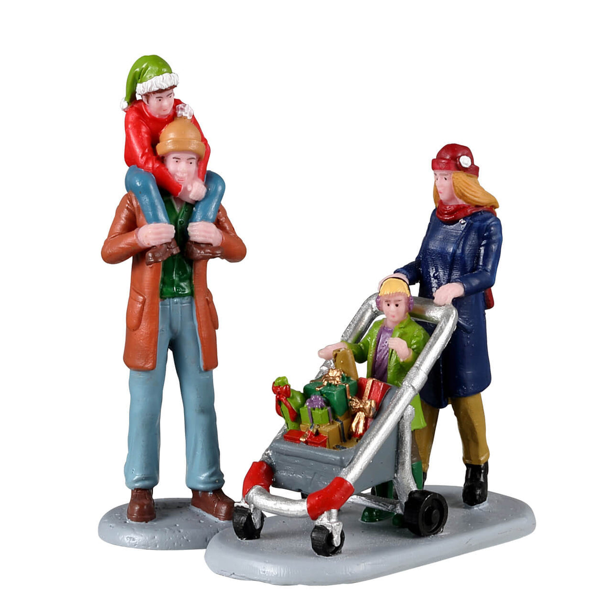 Conjunto de 2 piezas para las compras navideñas en familia