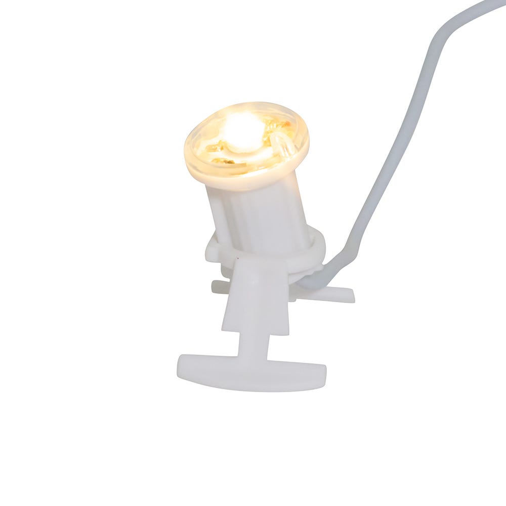 Luz de clip USB para piezas de mesa y edificios de aldea