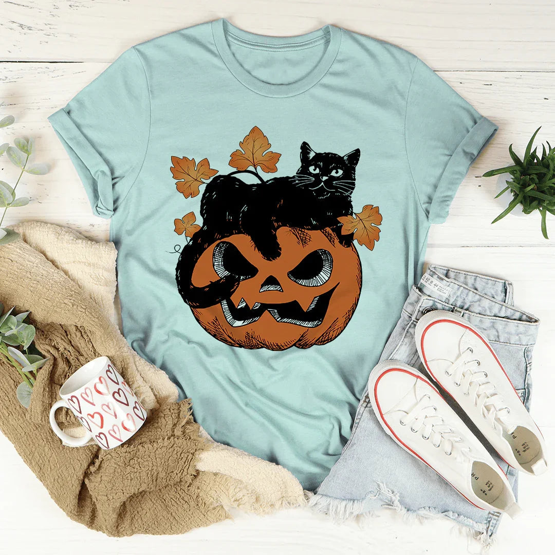 Pumpkin Cat Tee