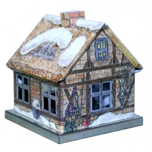 Knox Metal Incense Smoker House - Snow On Roof
