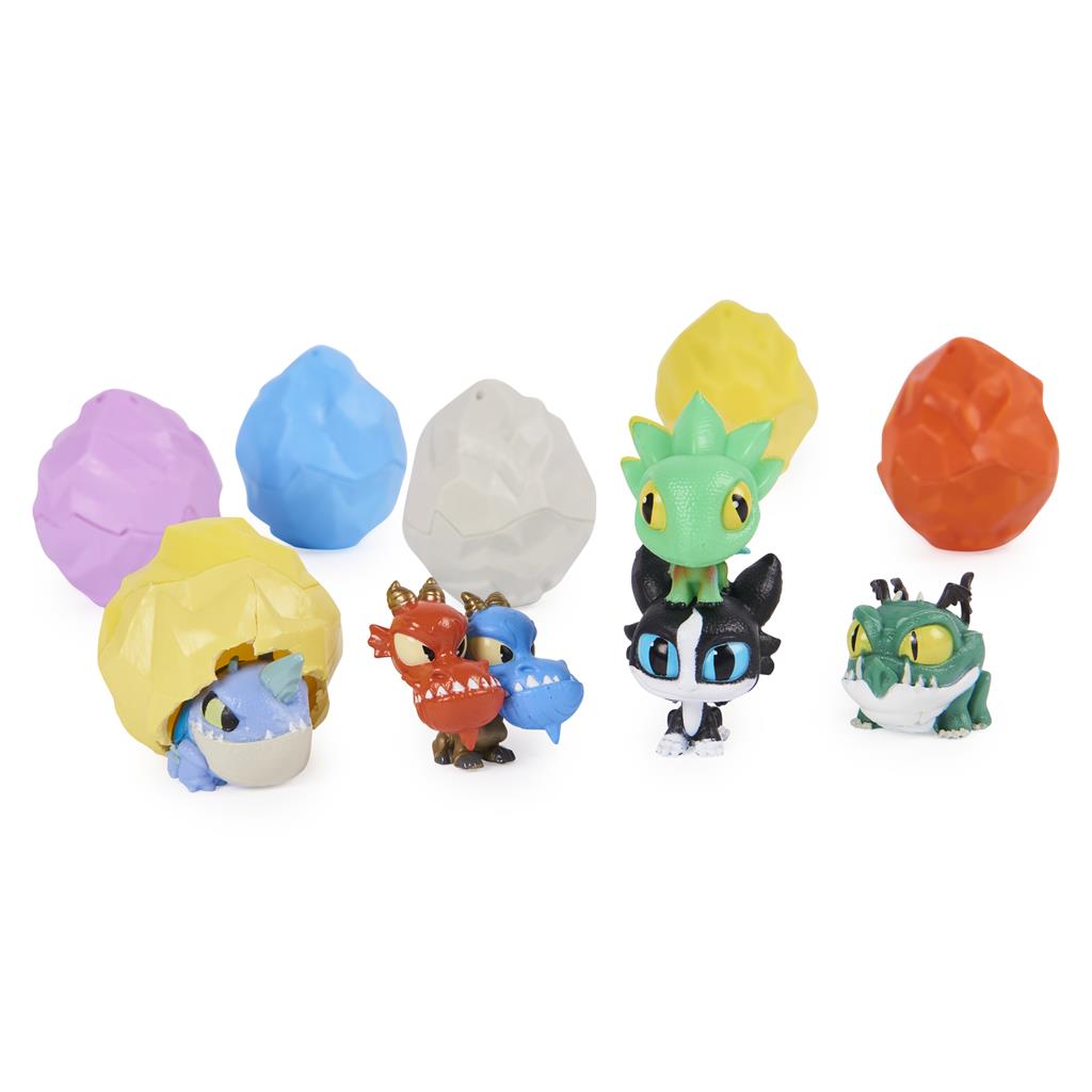 DreamWorks Dragons Crystal Realm Dragons Collectible Figures