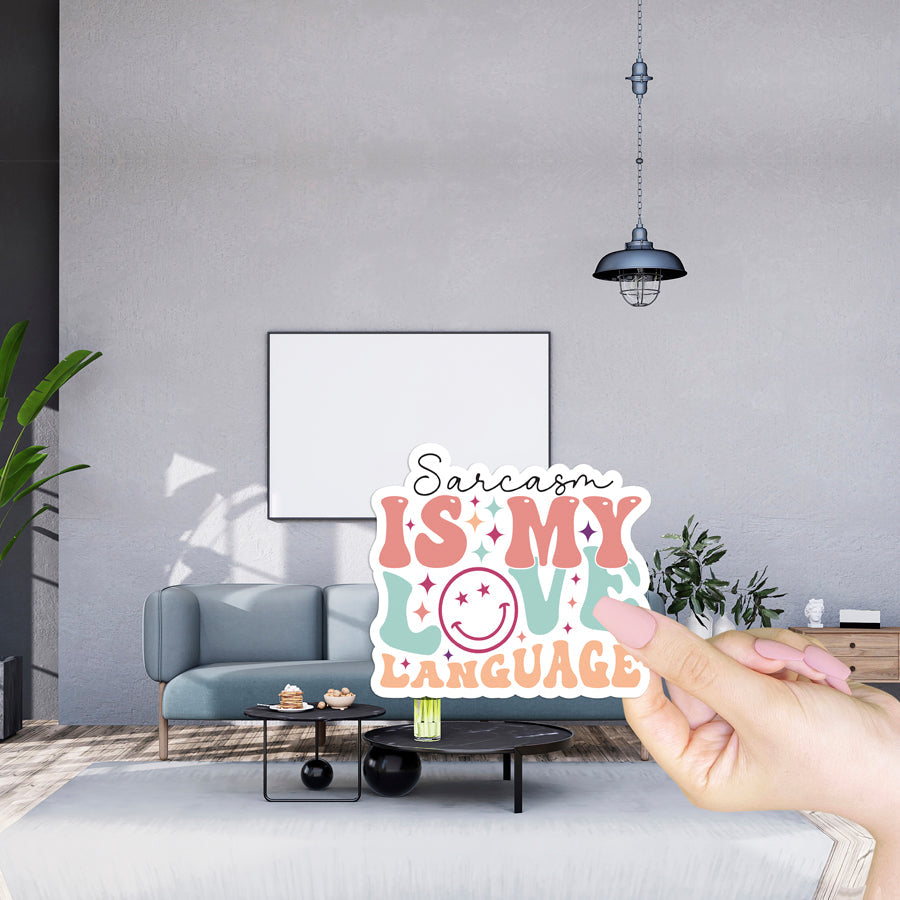 Sarcasm Vinyl Sticker Pack For Water Bottles Mugs Luggage Journals Durable Weatherproof