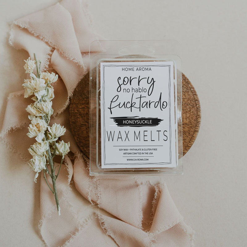 Honeysuckle Scented Candle Soy Blend Dewy Floral Fragrance Reed Diffuser Home Air Freshener