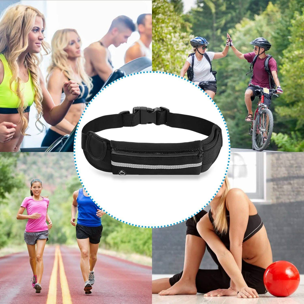 Riñonera deportiva para correr