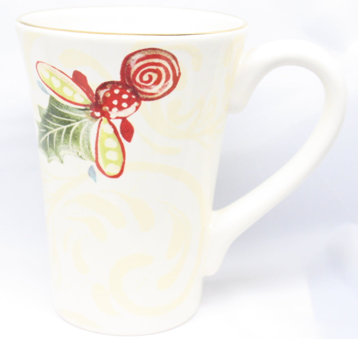 Snowflake Scroll Scroll Mug