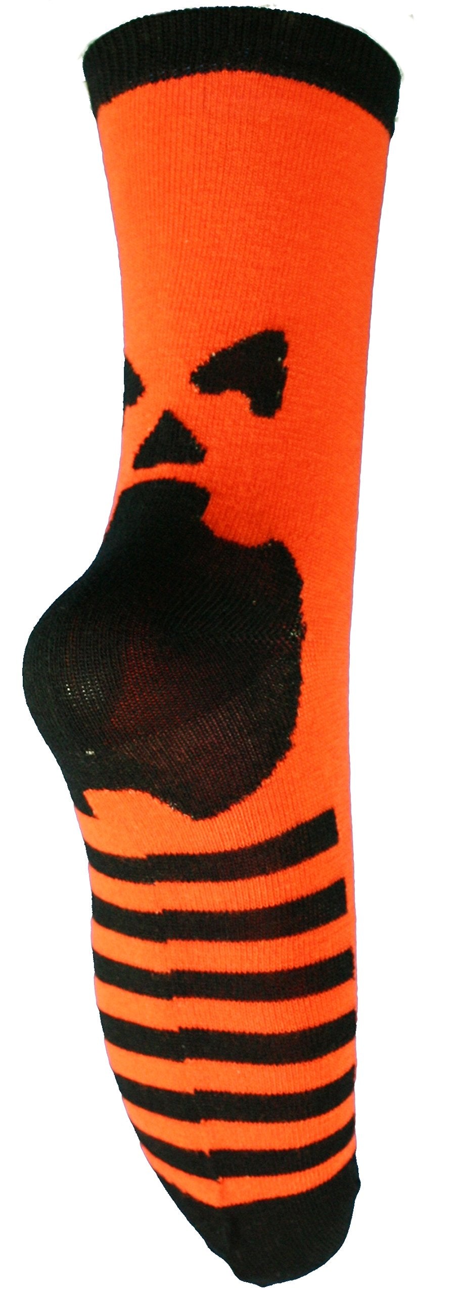 Calcetines de punto con cara de monstruo - Verde