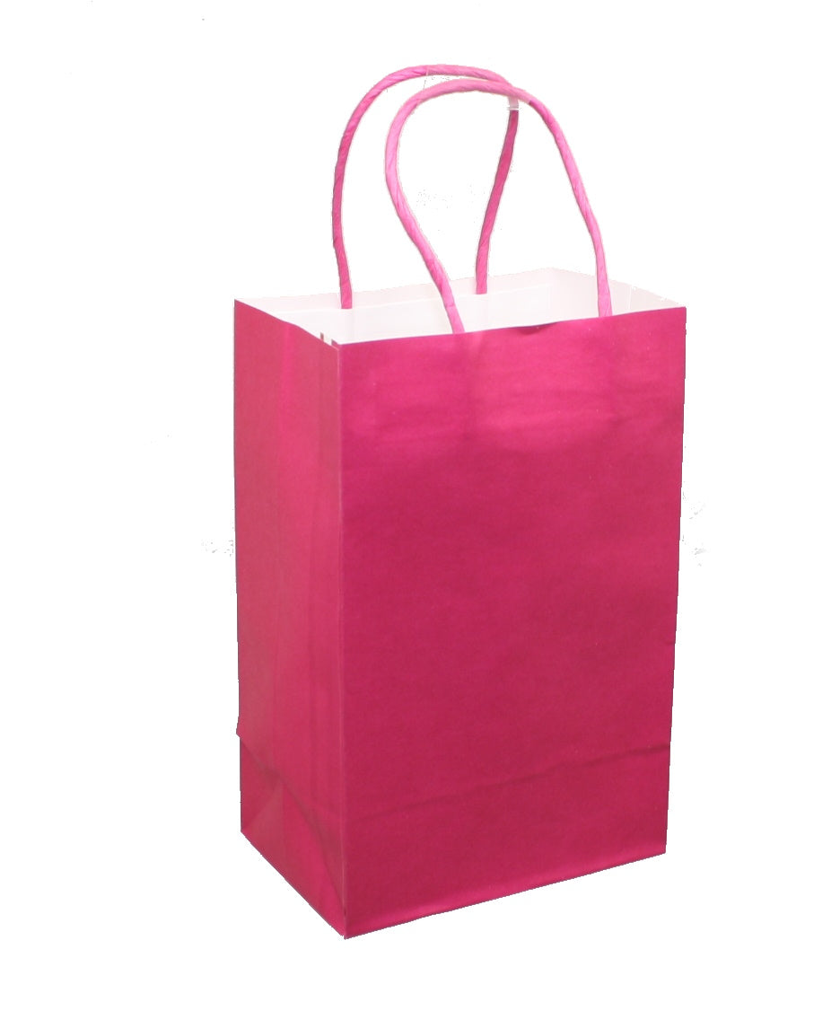 Junior Cub Pastel Kraft Gift Bag Set of 8
