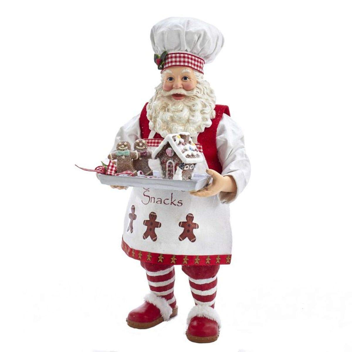 Santa Chef de Pan de Jengibre Fabriche