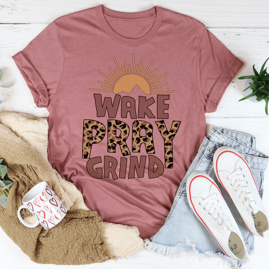 Wake Pray Grind Tee