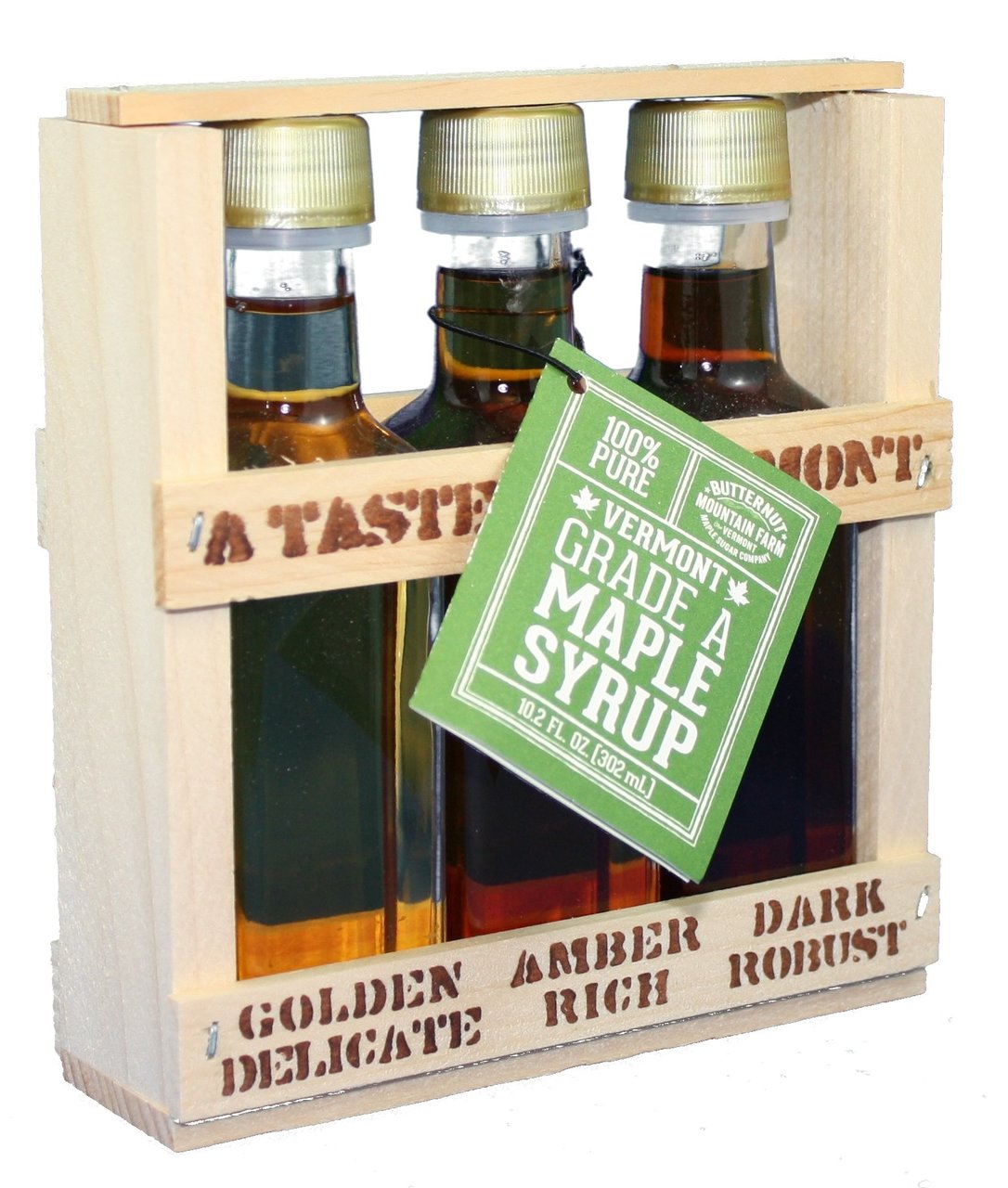Vermont Maple Syrup Sampler Crate