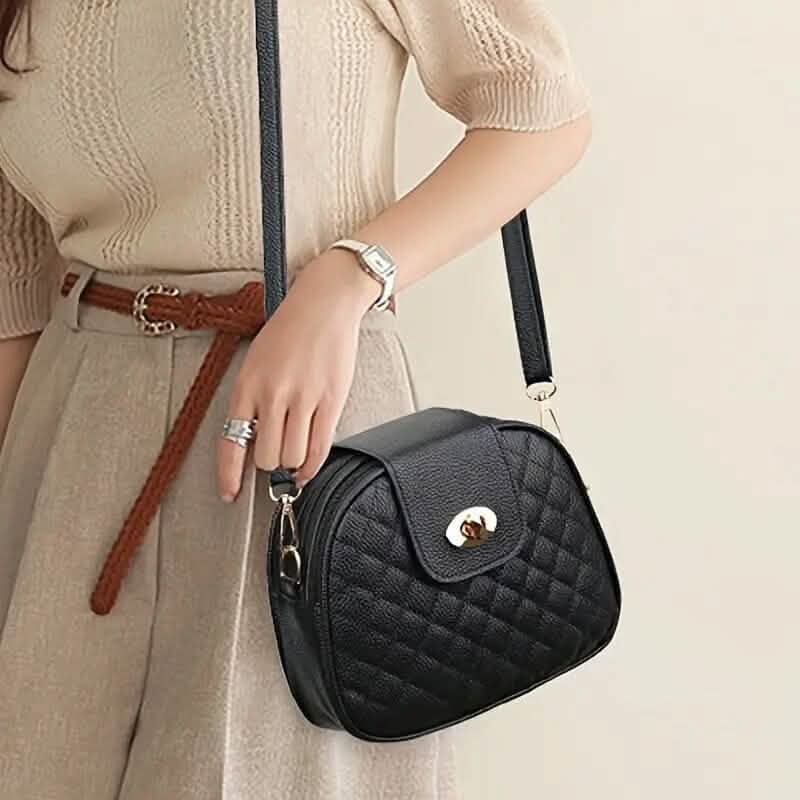 Women's Fashion PU Leather Crossbody Bag