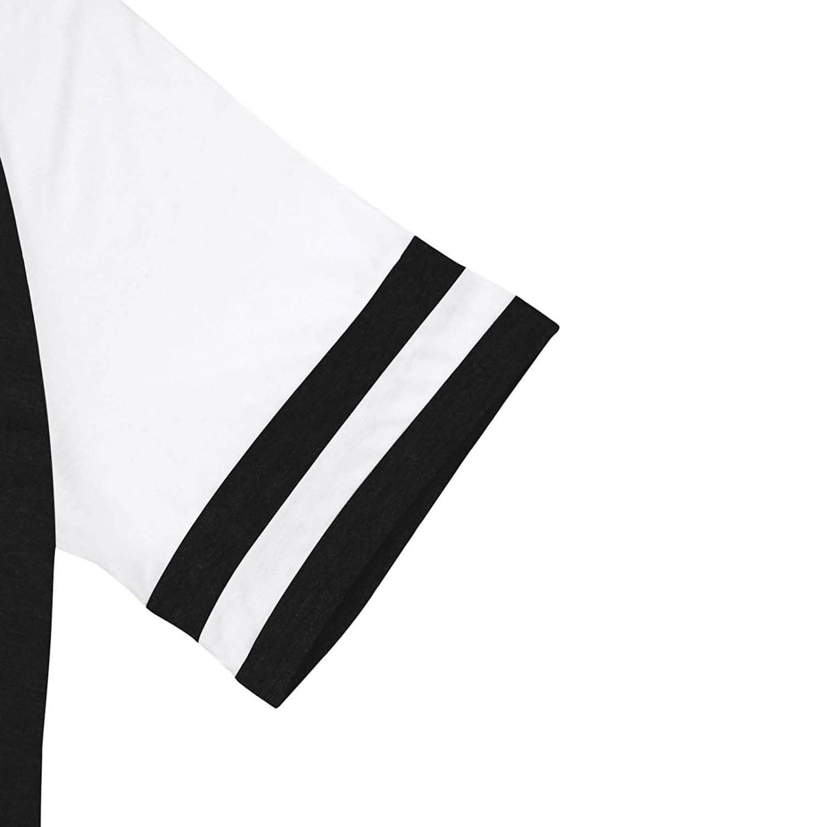 Camisetas de manga corta para mujer, cuello redondo, bloques de color