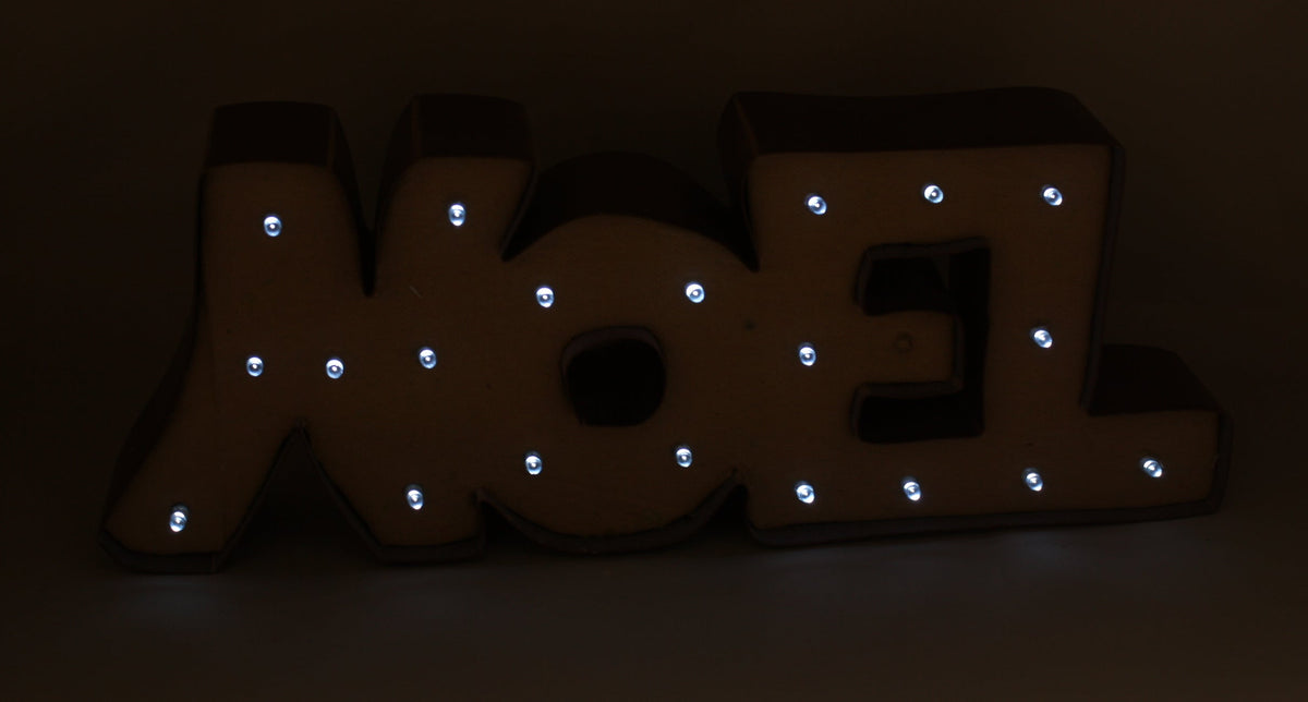 Letrero LED de Navidad