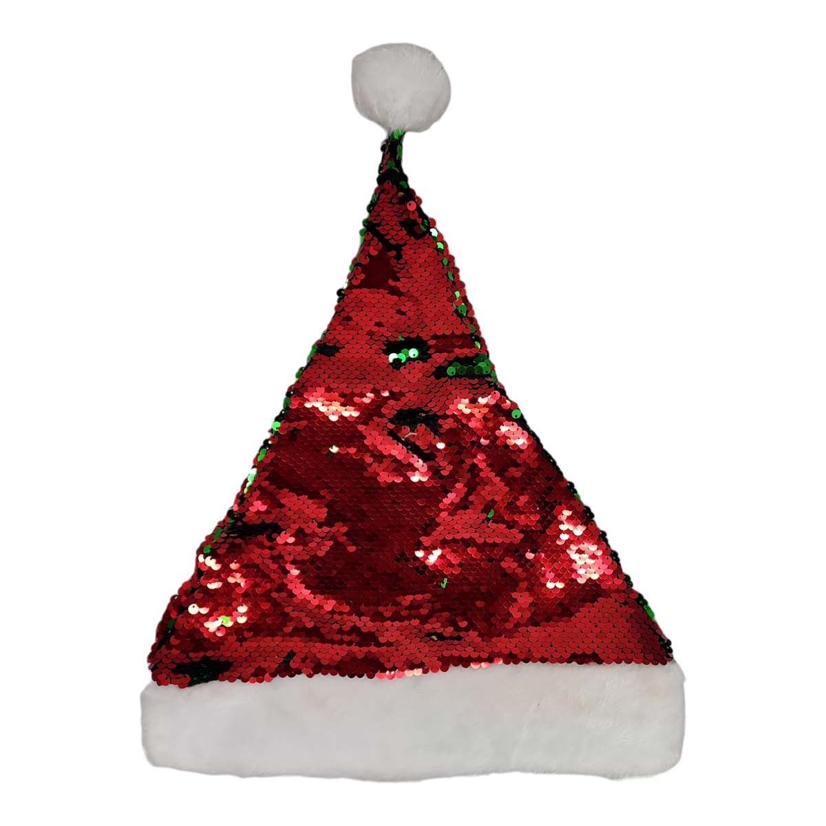 Sequin Santa Hat
