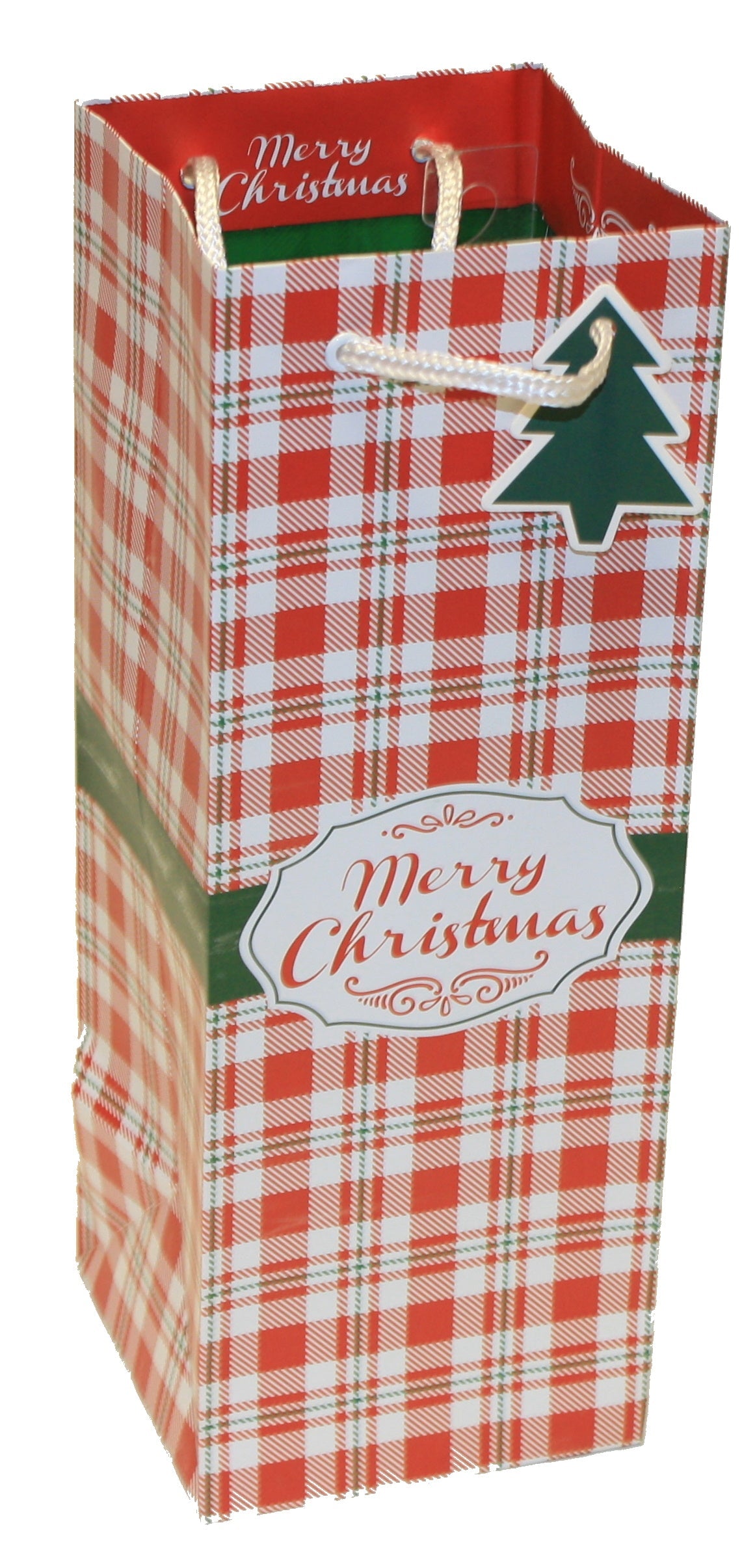 Bottle Gift Bag - Let It Snow