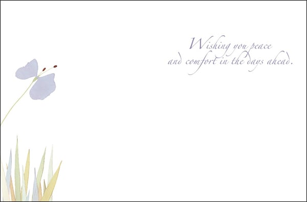 Notion Card - With Sympathy Lily
