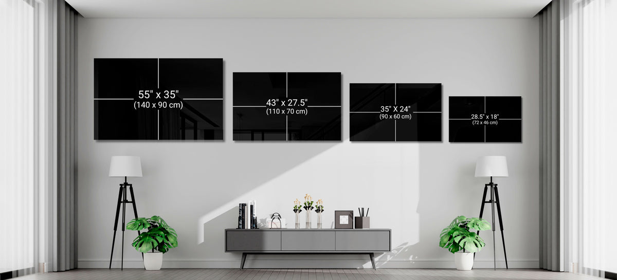 Forest Bridge Glass Wall Art
