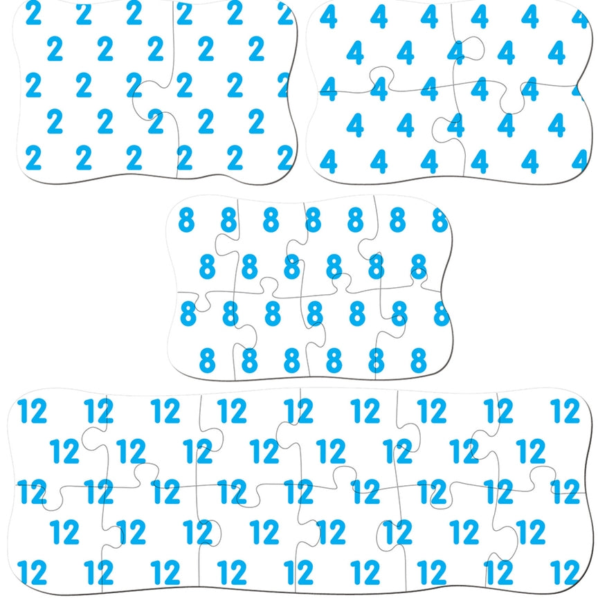 123's - Educational 4-Pack Puzzles