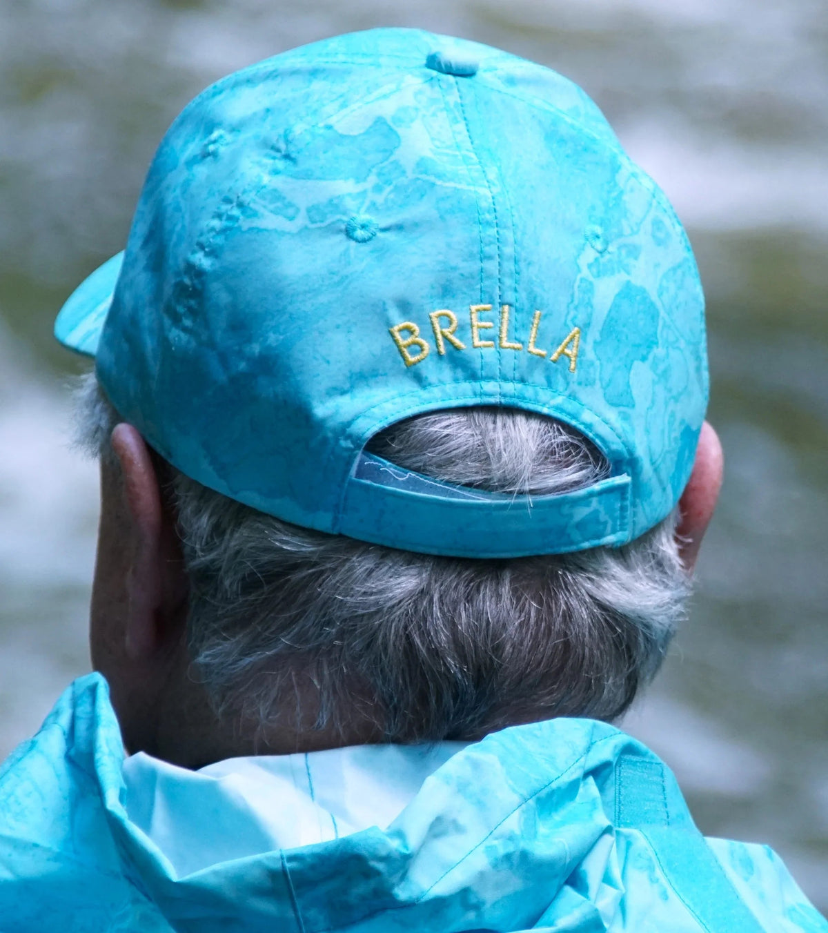 Sombrero impermeable unisex Brella azul claro