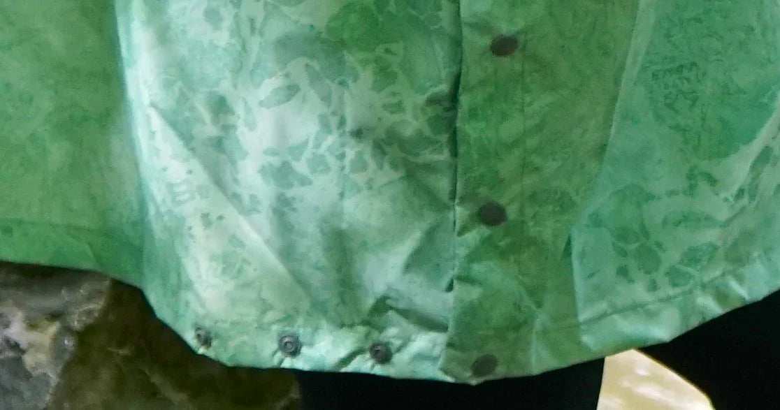 Chaqueta de lluvia unisex Brella verde claro