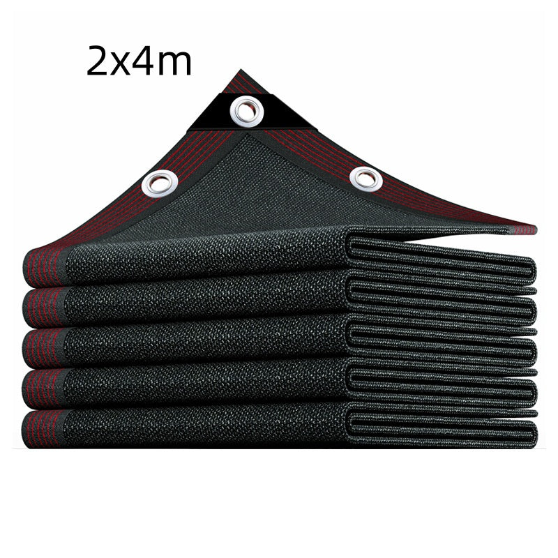 Agricultural Greenhouse Courtyard Sunshade Vegetable Insulation Black Sunshade Net