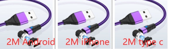 Magnetic data cable