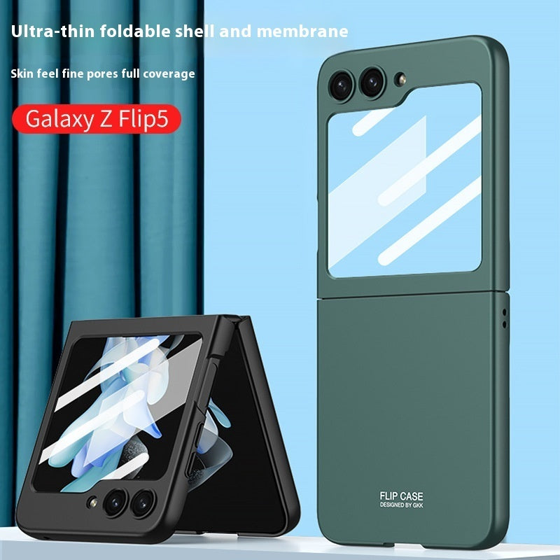 Phone Case Folding Screen Film Integrated All-inclusive Drop-resistant Protective Cover Ultra-thin Matte Cover