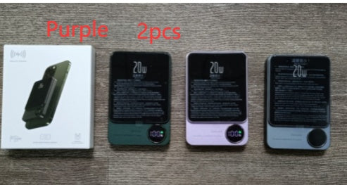 Batería externa auxiliar con cargador inalámbrico magnético Macsafe Powerbank para 14 14Pro 14ProMax 14Plus