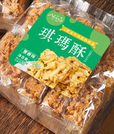 Old-fashioned Sachima Crispy Sachima Crackers A Popular Online Snack.