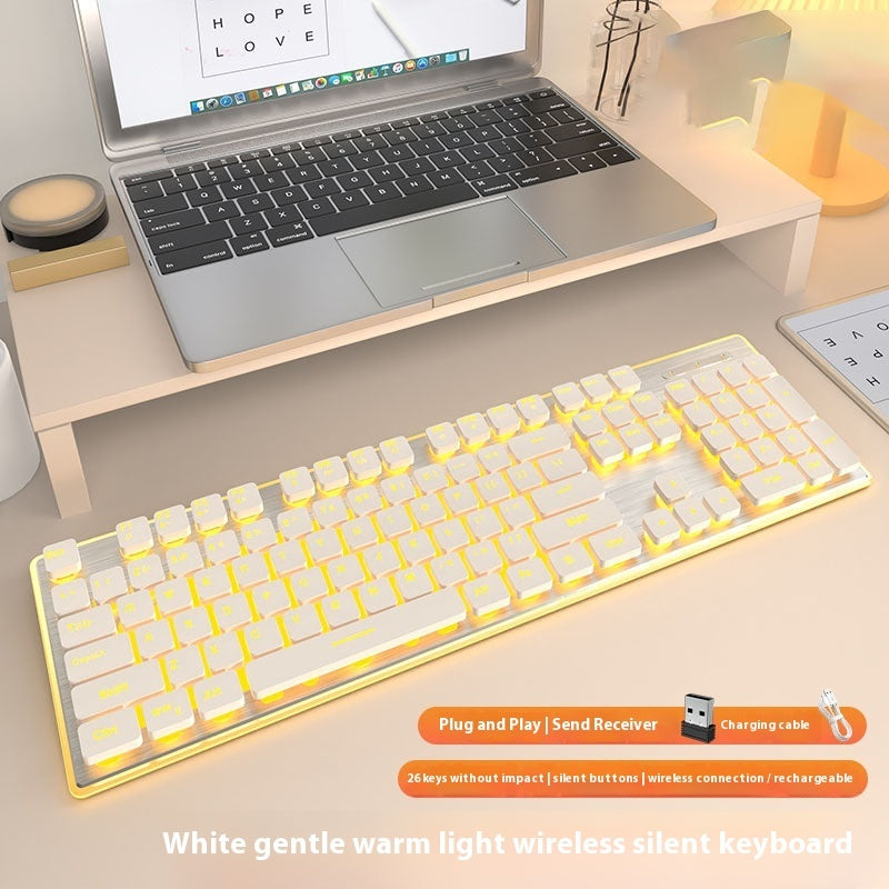 Good-looking Wireless Mute Bluetooth Keyboard