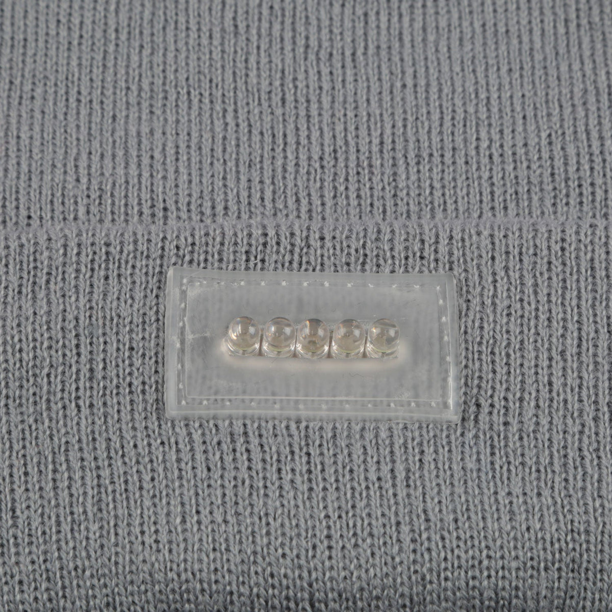 Unisex 5 LED Knitted Beanie Winter Warm Hat Camping Jogging Running Cap Headlamp