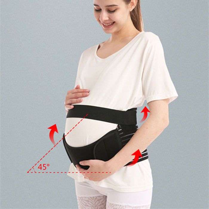 Pregnant Women'S Belly Support Belt During Delivery Period Lumbar Support Breathable Adjustable Third Trimester Protective Belt