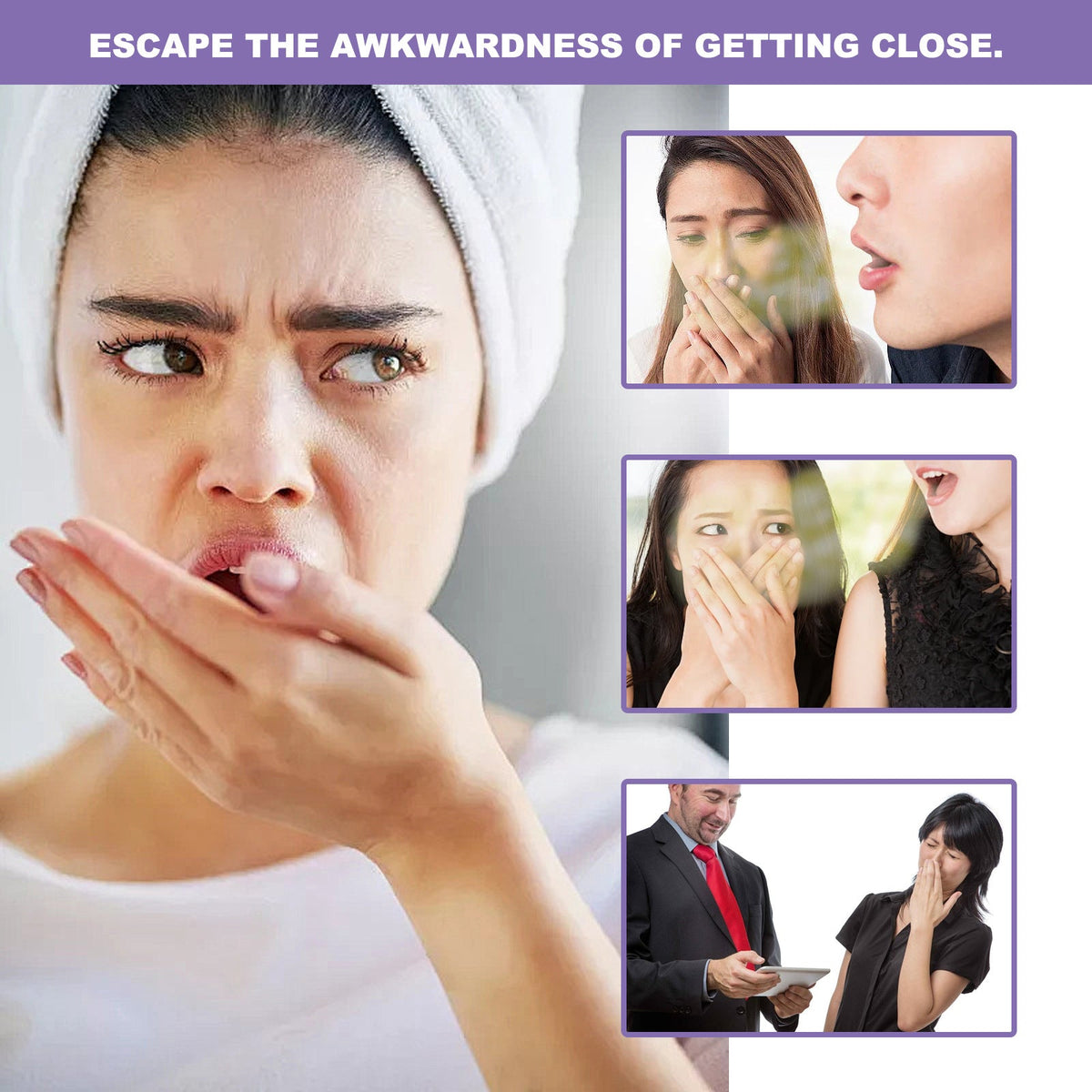 Oral Probiotic Spray For Improving Bad Breath And Enhancing Oral Care